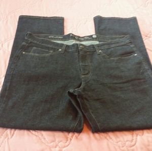 Women's FADED GLORY Straight Leg Blue Jeans Sz 16